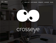 Tablet Screenshot of crosseye.at